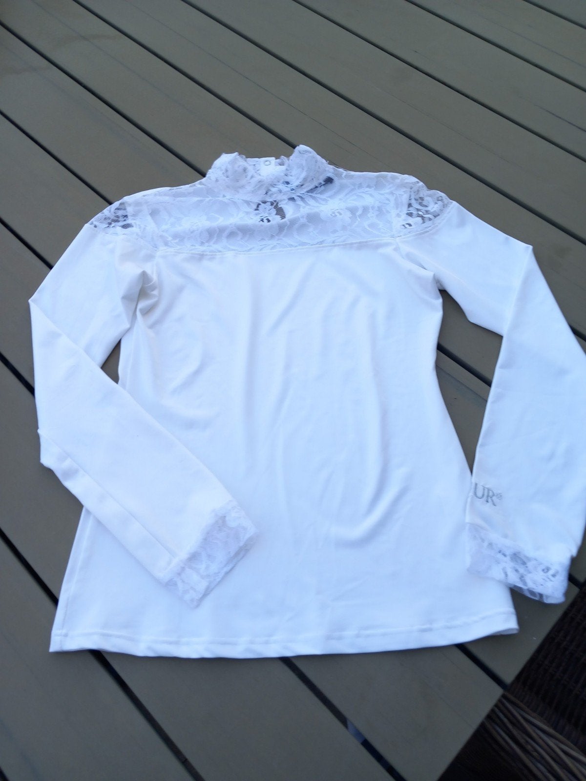 Paardrijkleding wedstrijdshirt Quur XS, Dieren en Toebehoren, Paardrijkleding, Ophalen of Verzenden, Bovenkleding