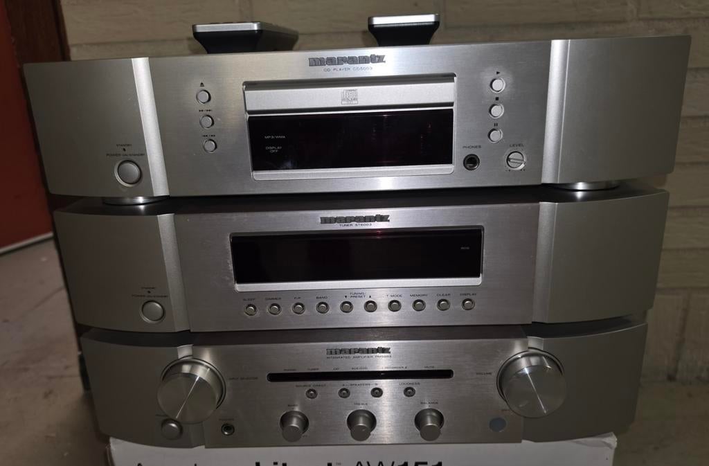 Marantz 5003 Set: CD-speler, Tuner en Versterker, Ophalen, Gebruikt, Tuner of Radio, Losse componenten