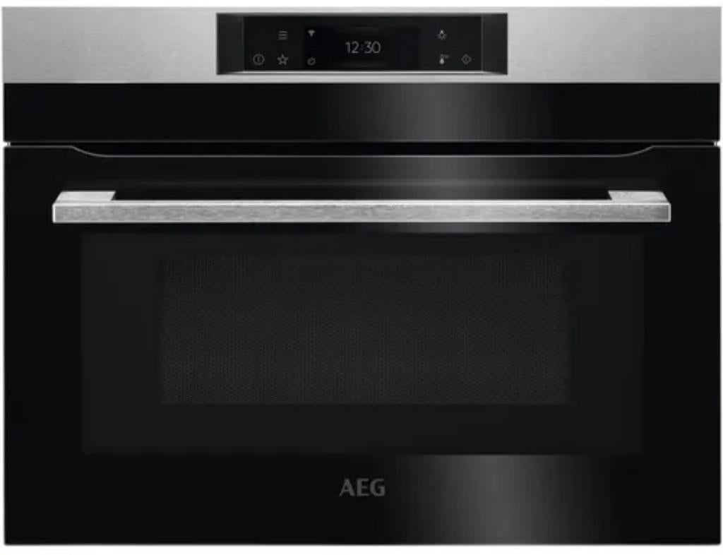AEG KMK761080M Combi Oven Magnetron - Showroommodel, Ophalen, 45 tot 50 cm, AEG, Nieuw