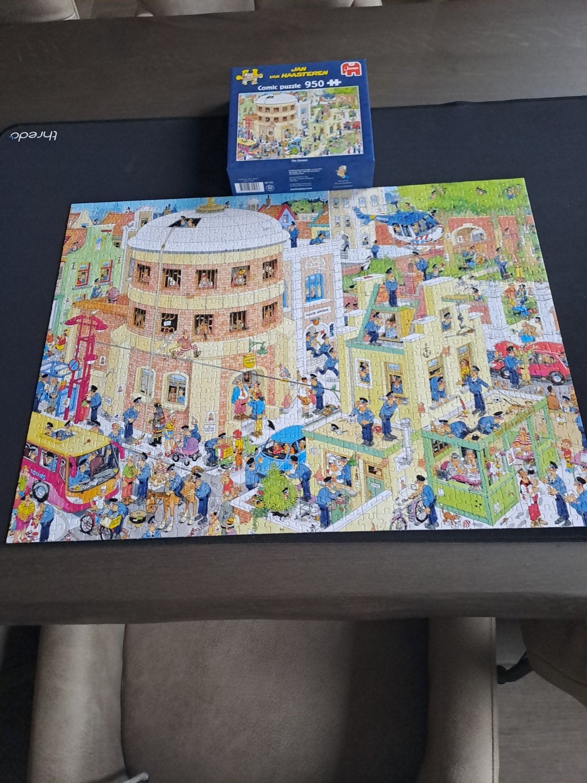 Jan van Haasteren Comic Puzzel 950 stukjes, Hobby en Vrije tijd, Ophalen of Verzenden, 500 t/m 1500 stukjes, Zo goed als nieuw