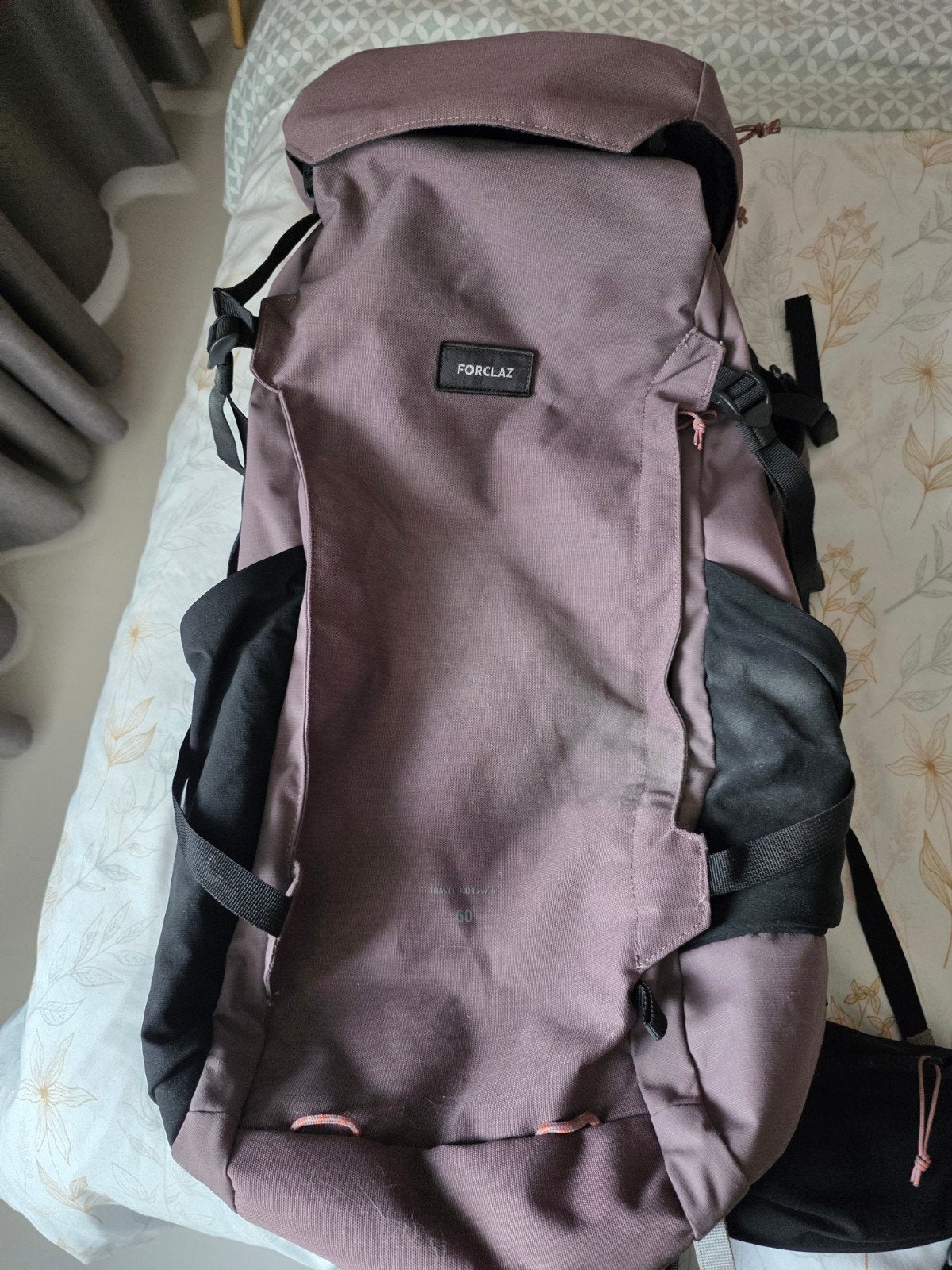 Forclaz dames travel rugzak., 30 cm of meer, Overige kleuren, Ophalen of Verzenden, Zo goed als nieuw