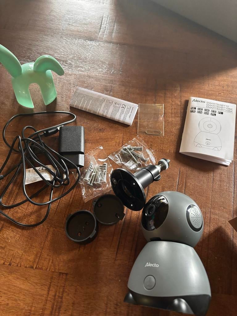 Alecto Smartbaby10BK Wi-Fi Babyfoon met Camera, Audio, Tv en Foto, Videobewaking, Ophalen of Verzenden, Nieuw