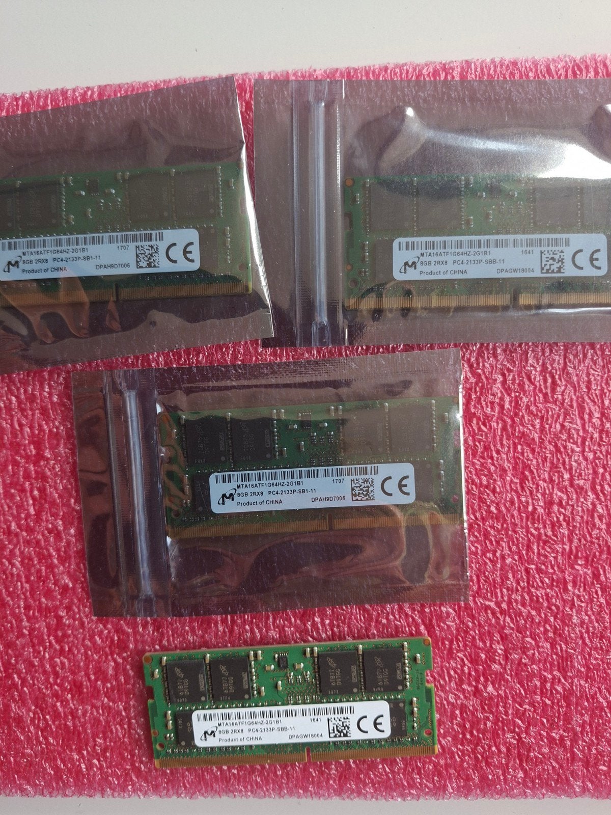 Micron 8gb ddr4 sodimm ram geheugen 2133Mhz, DDR4, 8 GB, Ophalen of Verzenden, Zo goed als nieuw