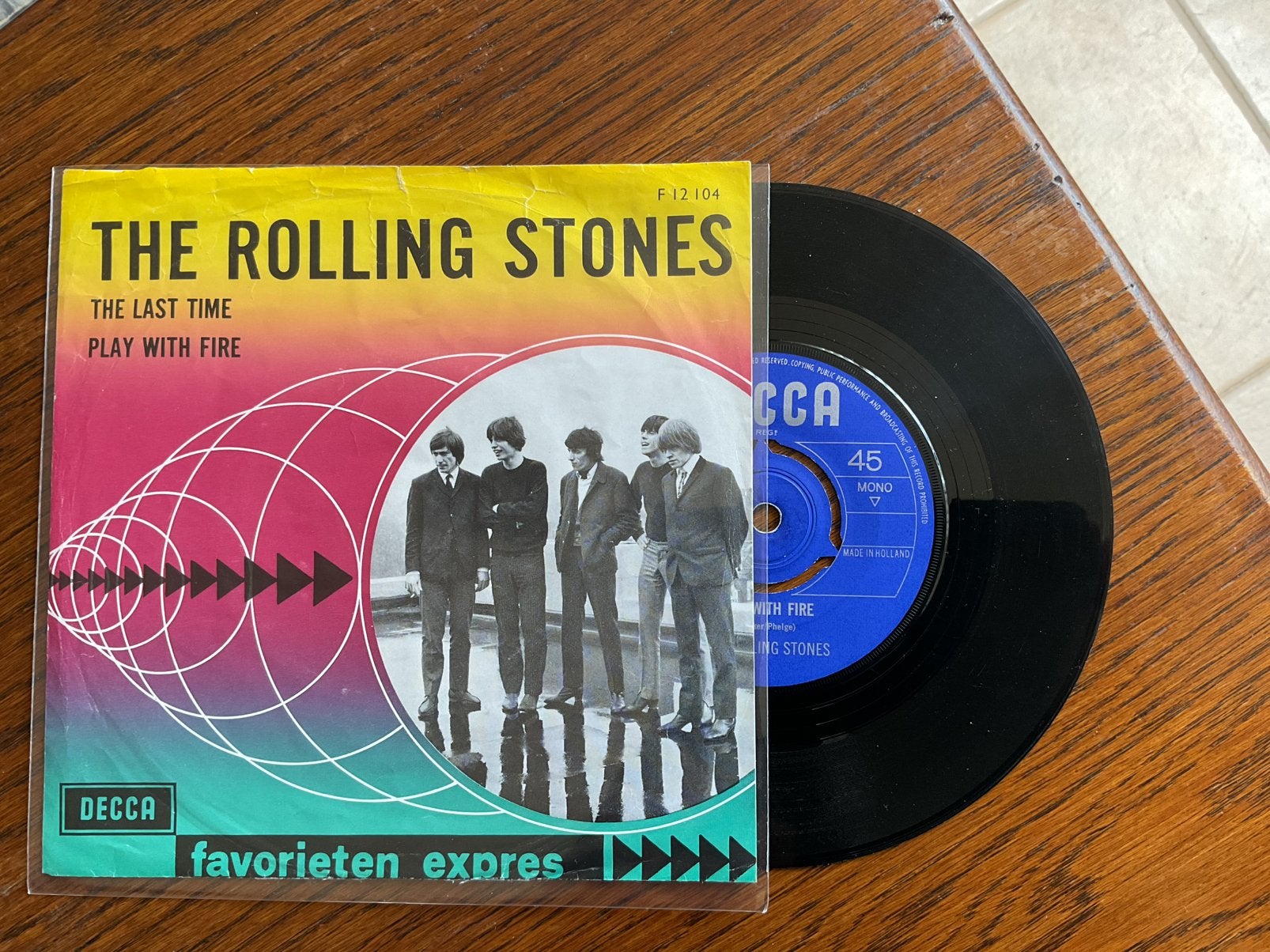 The Rolling Stones. The Last Time, Ophalen of Verzenden, Zo goed als nieuw, Pop