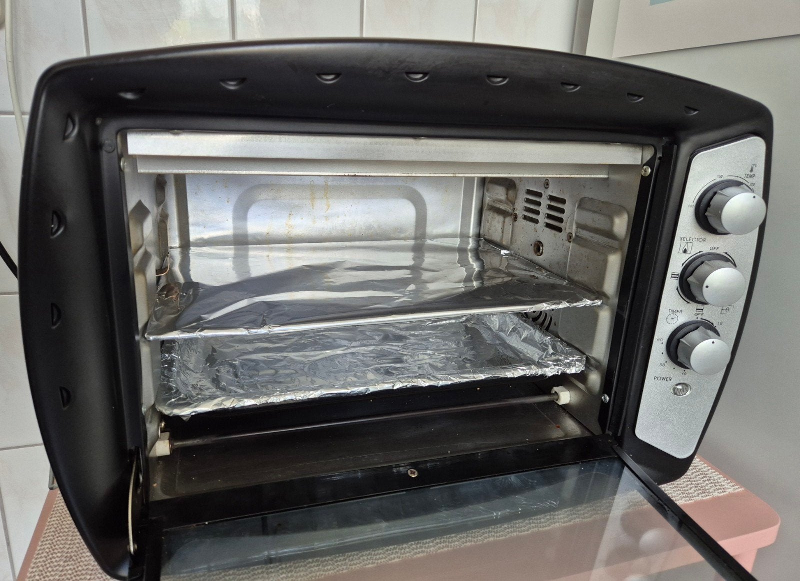 Mini-oven met grillfunctie, Ophalen, Minder dan 45 cm, Minder dan 45 cm, Vrijstaand