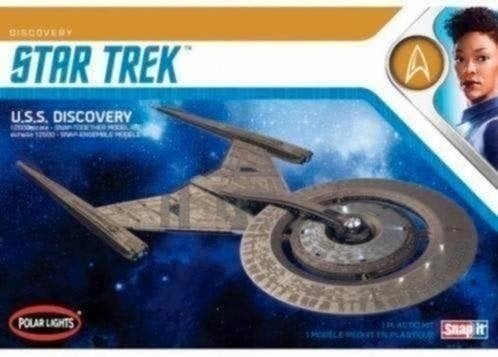 U.S.S. Discovery NCC-1031- Model Kit - Polar Light - 1:1000, 1:144 of kleiner, Ophalen of Verzenden, Eiberstraat 9 te Dokkum, Foto Meinema