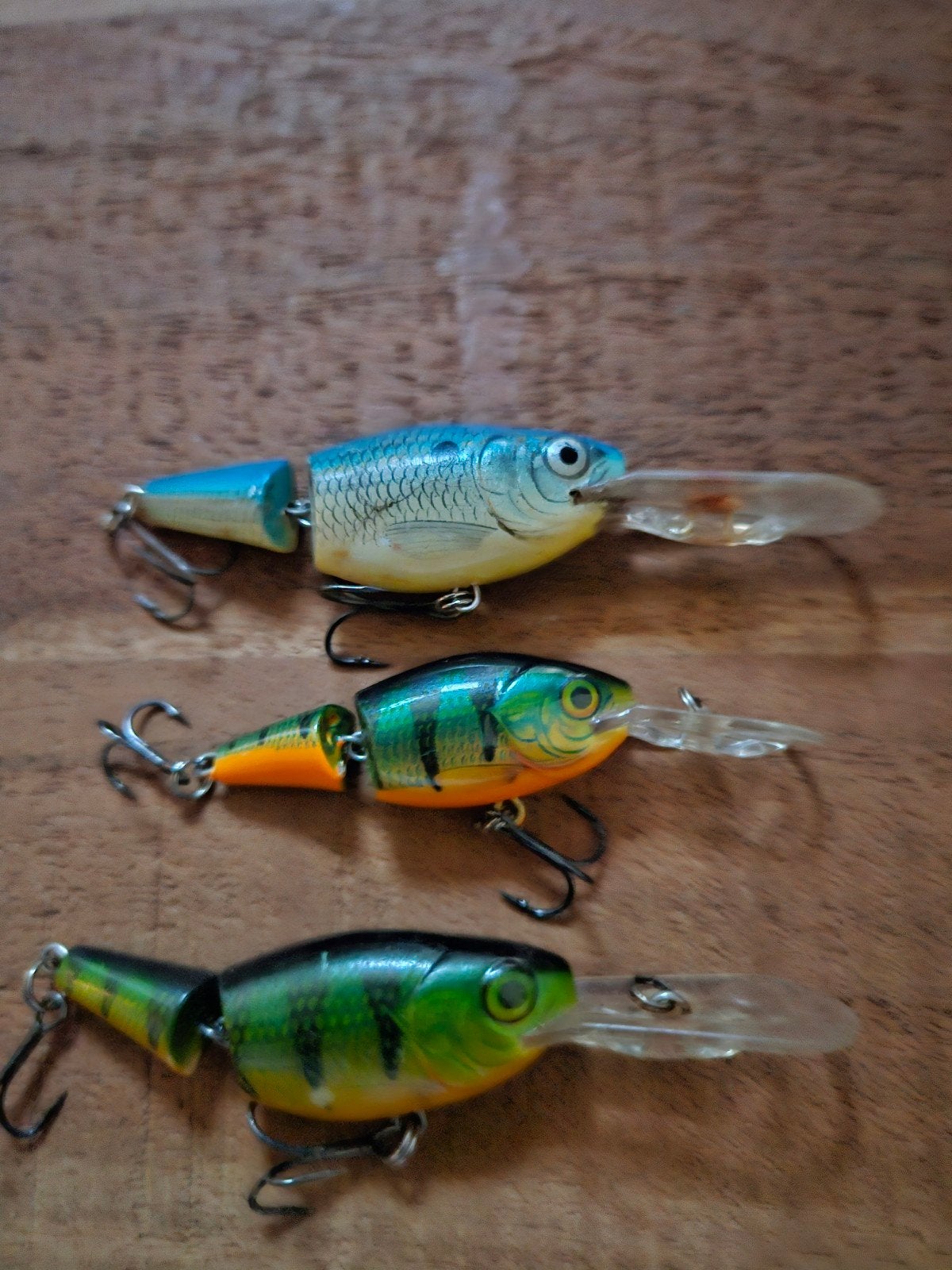 Rapala shadrap 3x, Watersport en Boten, Hengelsport | Roofvissen, Ophalen of Verzenden, Zo goed als nieuw, Overige typen