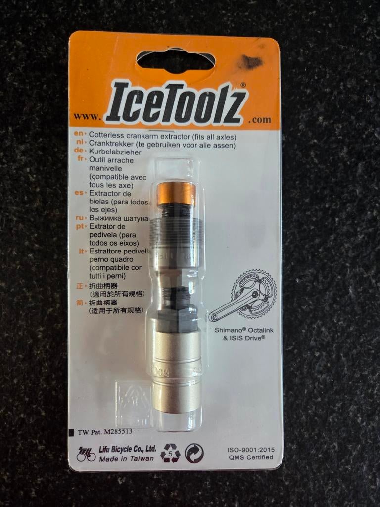 IceToolz Cranktrekker 04D6 voor Octalink/ISIS Drive/Vierkant, Ophalen of Verzenden, Nieuw, Overige typen, IceToolz