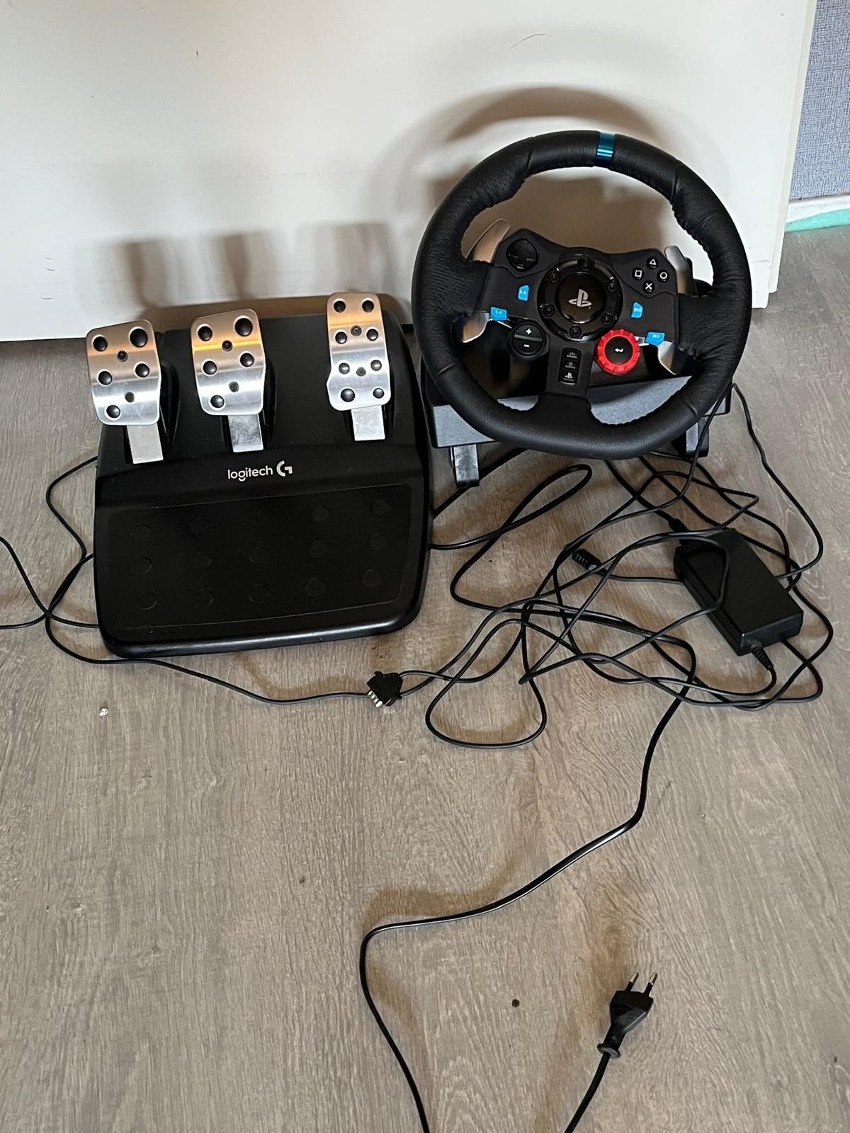 Logitech G29 racestuur met pedalen voor PlayStation/PC, Ophalen, Racestuur, Force feedback, PlayStation