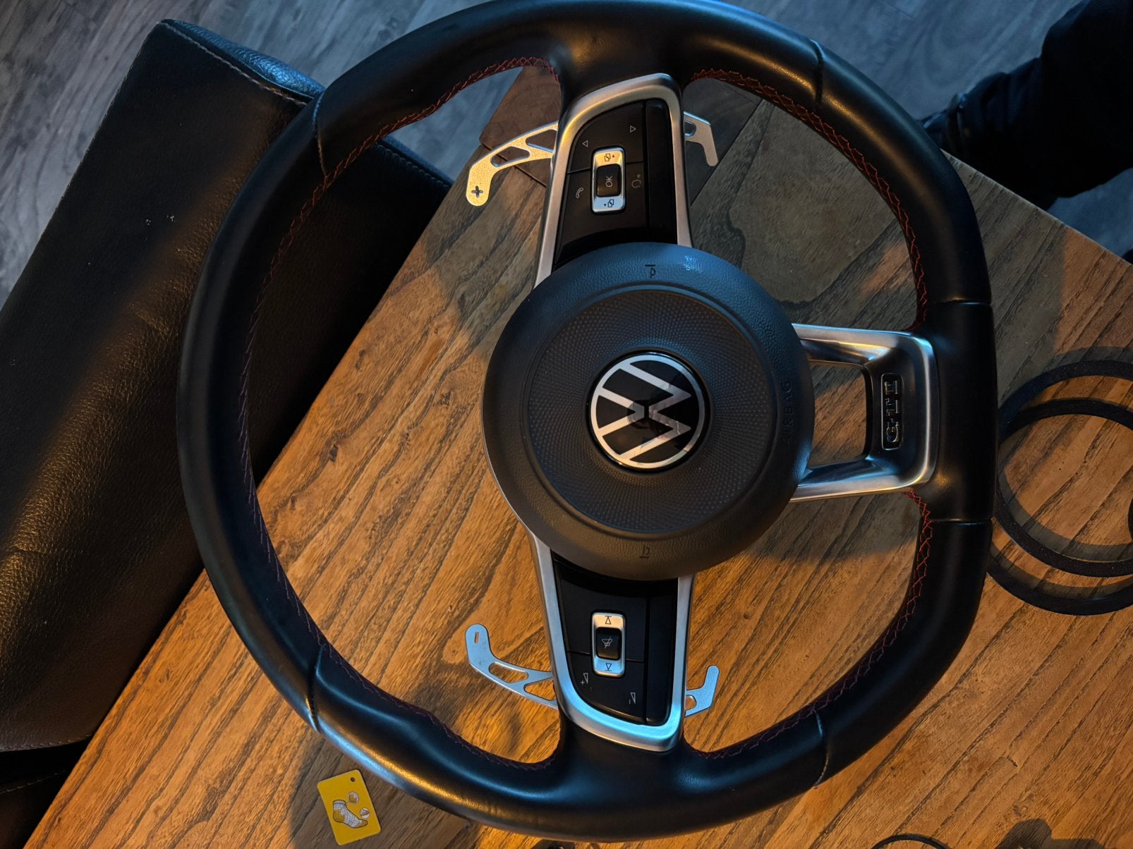 Golf 7 GTI stuur met airbag en knoppen, Auto-onderdelen, Ophalen