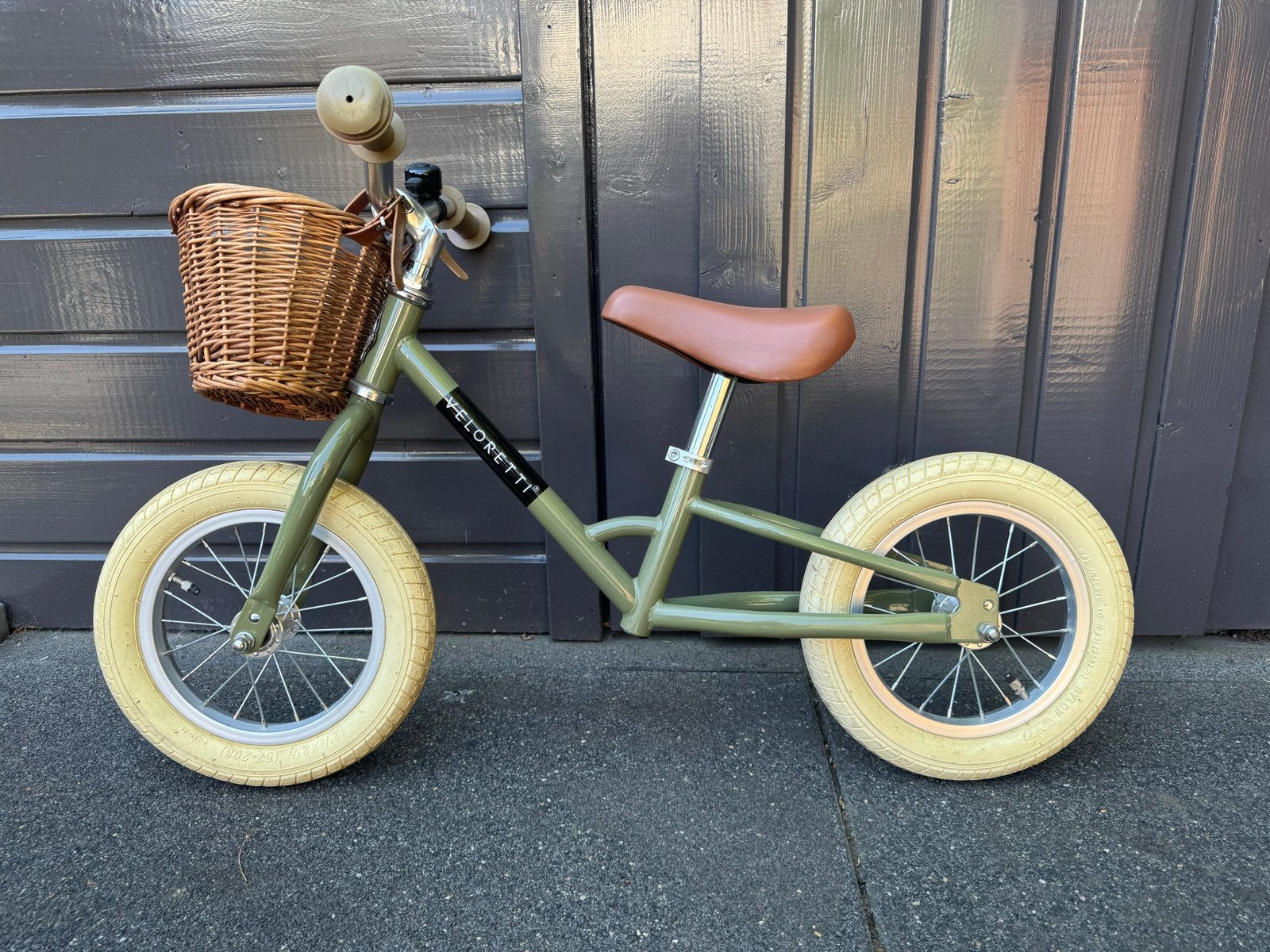 Veloretti Trycycle loopfiets 2-in-1 Desert Moss, Ophalen, Zo goed als nieuw, Minder dan 16 inch