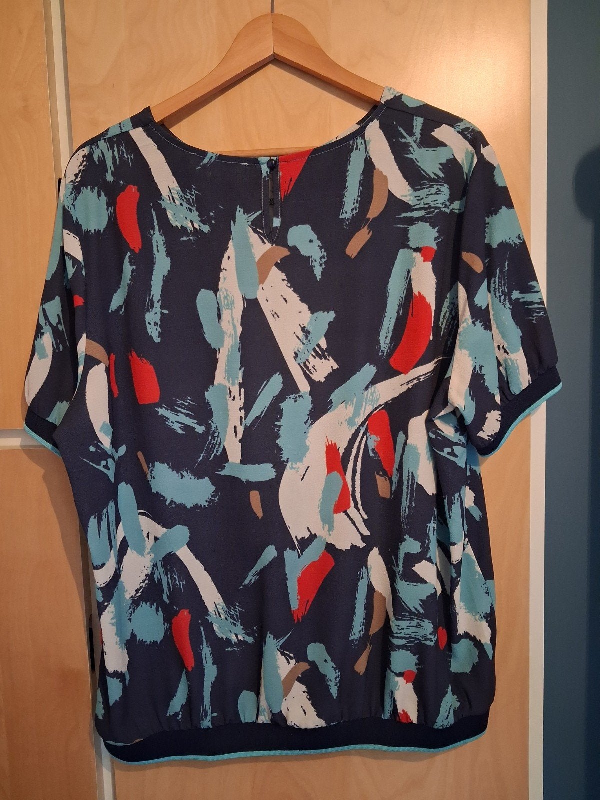 Miss Etam shirt met korte mouwen- maat XL, Kleding | Dames, Meerkleurig, Ophalen of Verzenden, Zo goed als nieuw, Korte mouw