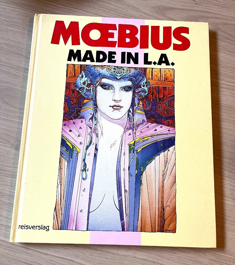 Moebius Made in LA, Boeken, Stripboeken, Zo goed als nieuw, Eén stripboek, Ophalen of Verzenden