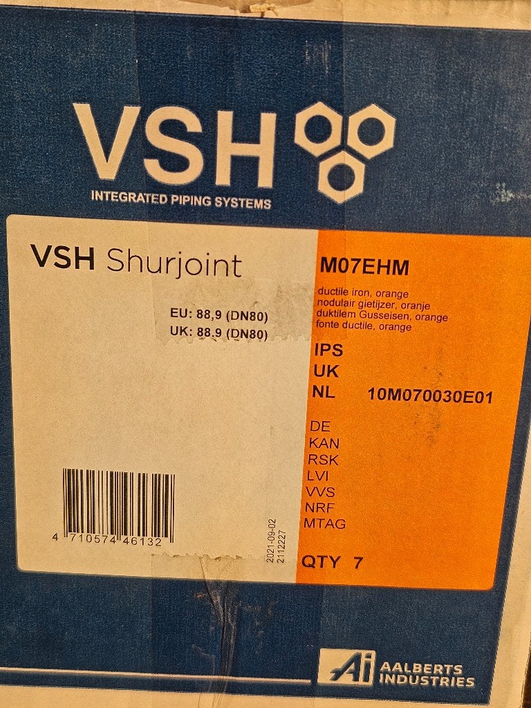 VSH M07EHM SHURJOINT (7 stuks in 1 doos), Overige materialen, Overige typen, Nieuw, Ophalen of Verzenden