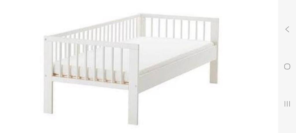 IKEA kinderbed (model Gulliver) incl. matras, Ophalen, 140 tot 160 cm, 70 tot 85 cm, Matras