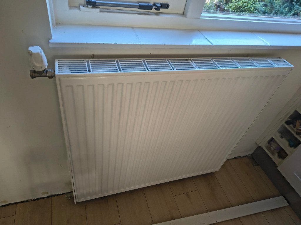 Verwarming (100x90), Ophalen, Radiator, Zo goed als nieuw, 60 tot 150 cm