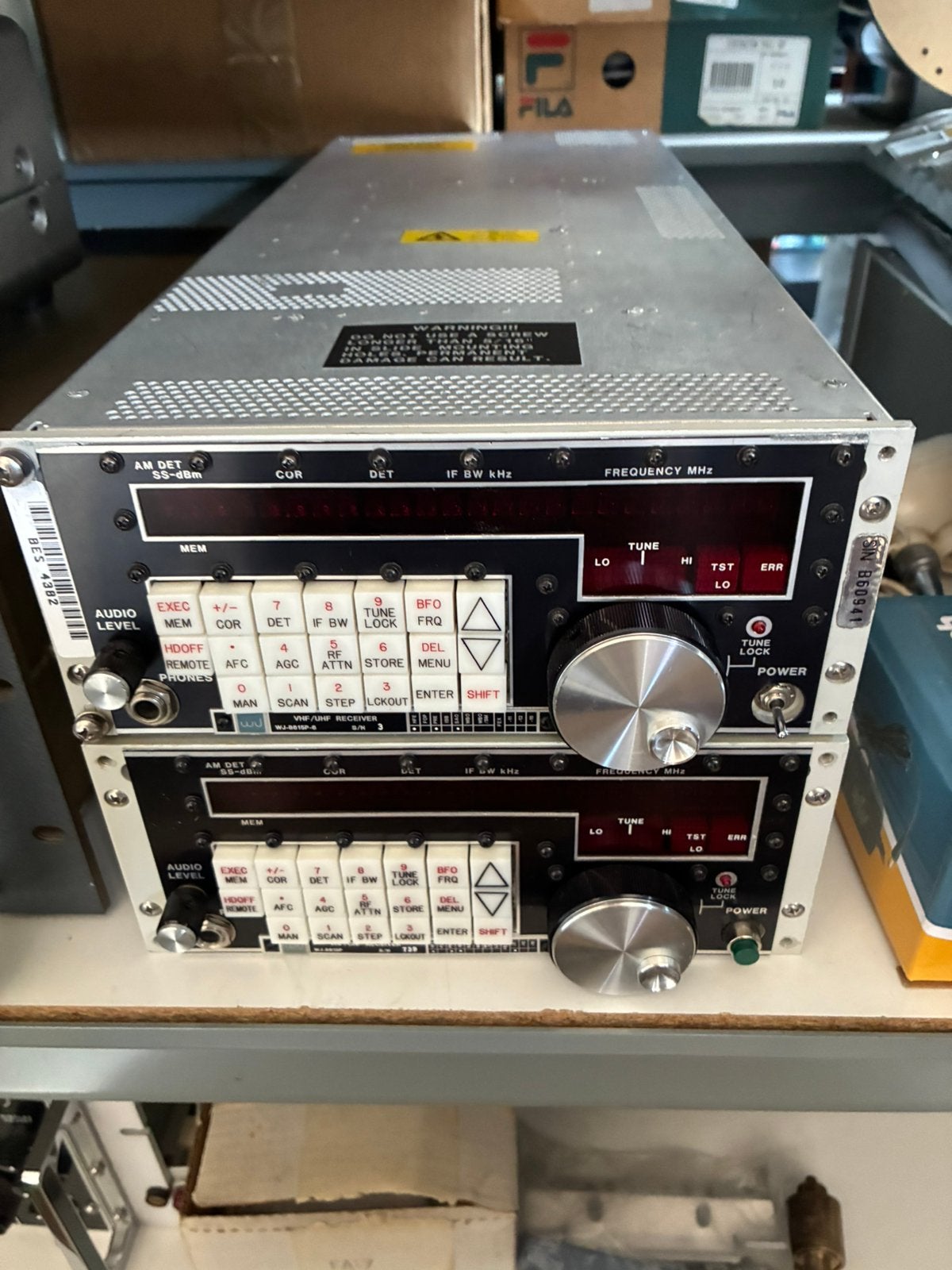WJ-8615P VHF/UHF, Telecommunicatie, Zenders en Ontvangers, Ophalen of Verzenden, Niet werkend, Ontvanger