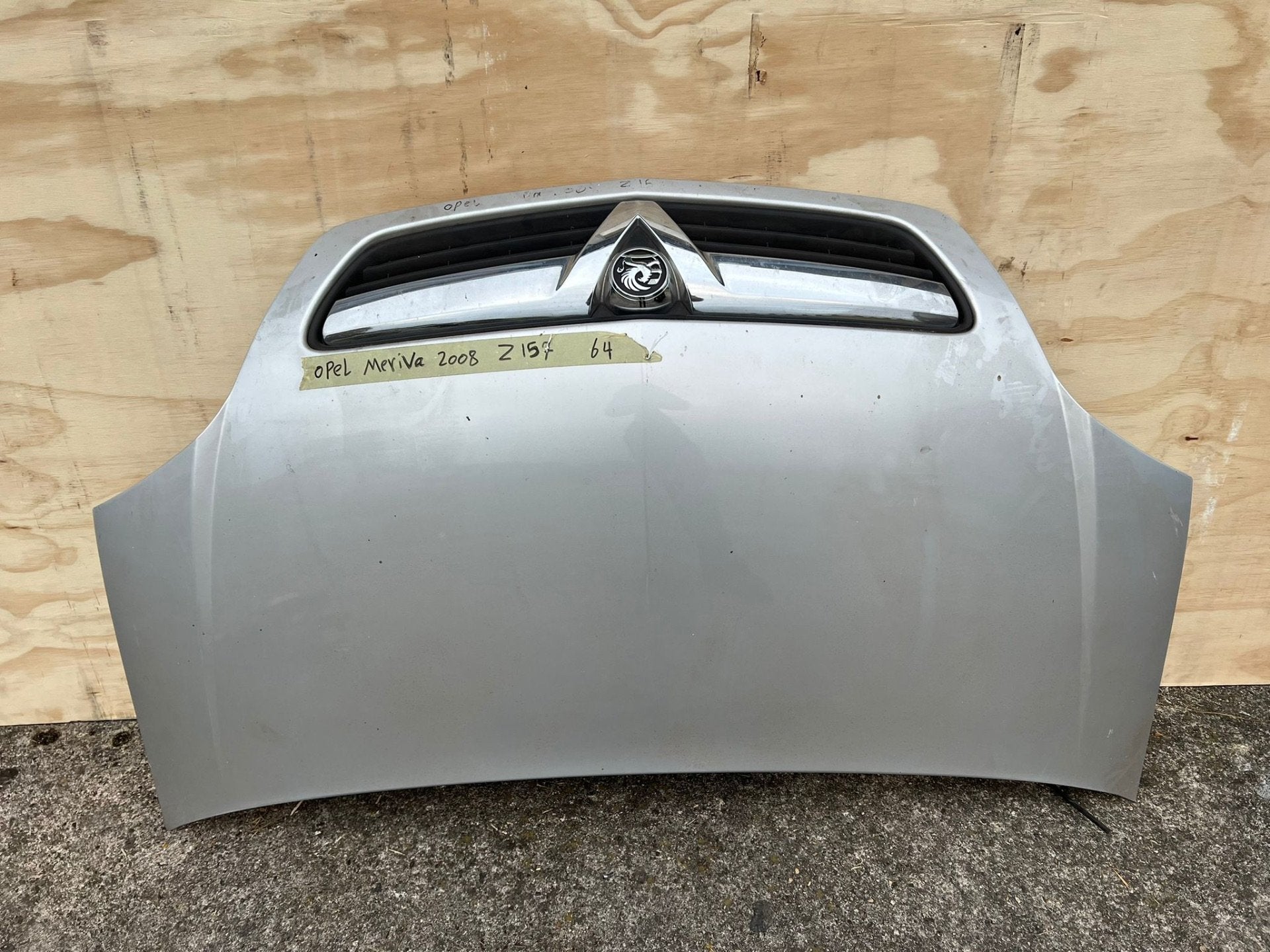 Opel Meriva A Z157 Grijs Motorkap Voor 2003 - 2010, Gebruikt, Opel Automobile GmbH, Ophalen of Verzenden, Kontakt@opel-infoservice.de