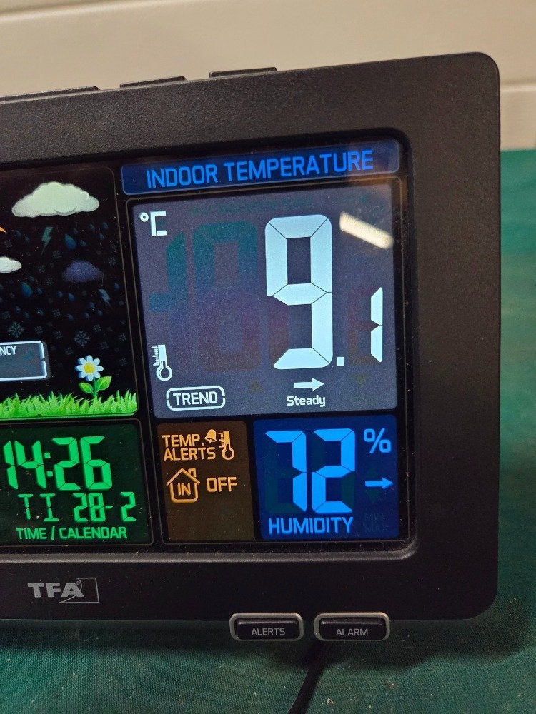 TFA weerstation, zgan, Ophalen of Verzenden, 'T Olde Gre-j, Info@toldegrej.nl, Endepoelstraat 20f Didam