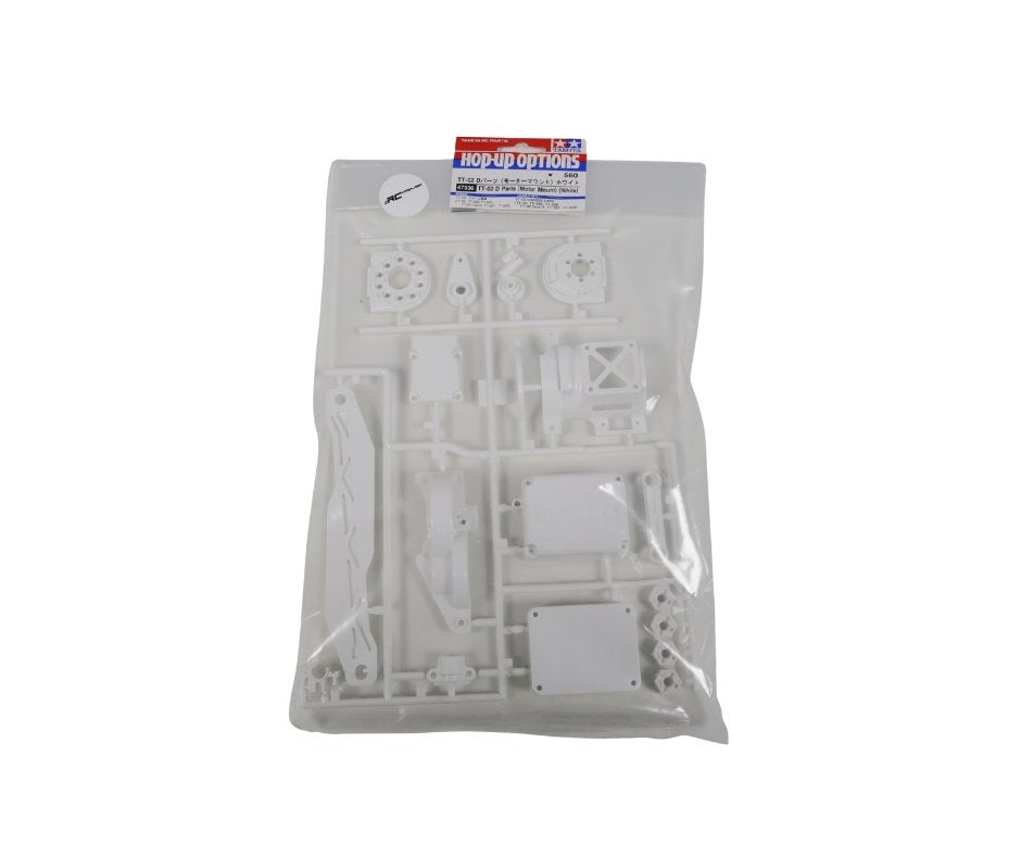 Tamiya 47336 TT-02 D Parts (Motor Mount)(White), Verzenden, Nieuw, Onderdeel