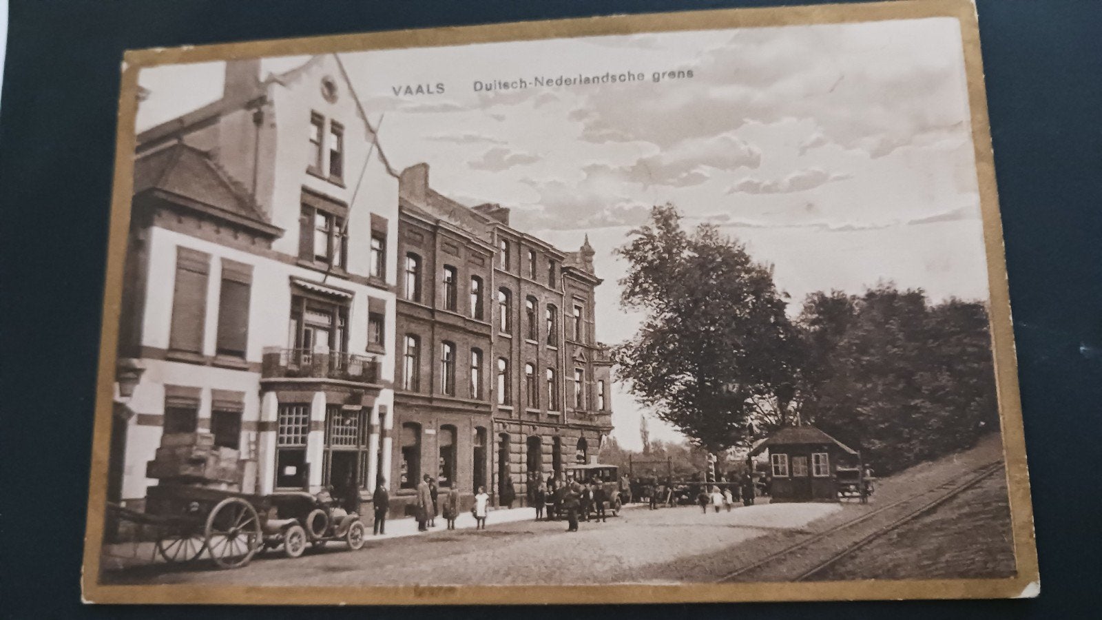 Vaals, Duits-Nederlandse grens, 1927, Ophalen of Verzenden, 1920 tot 1940, Gelopen, Limburg