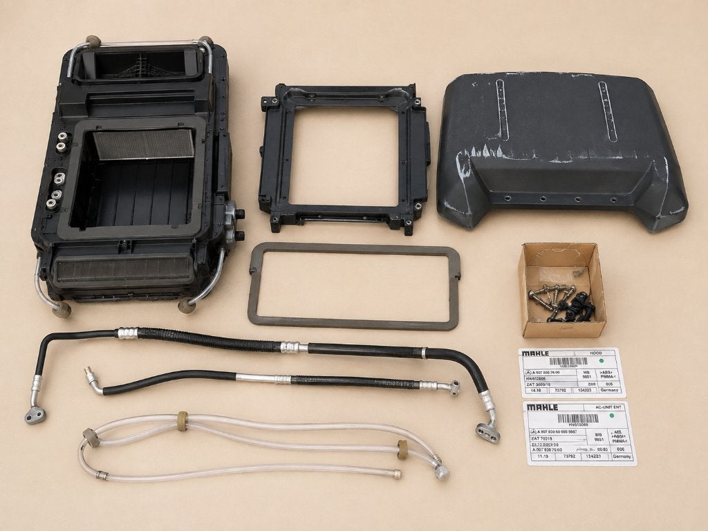 Originele Sprinter W907 dak-achterairco compleet – MAHLE, Ophalen, Gebruikt, Mercedes-Benz