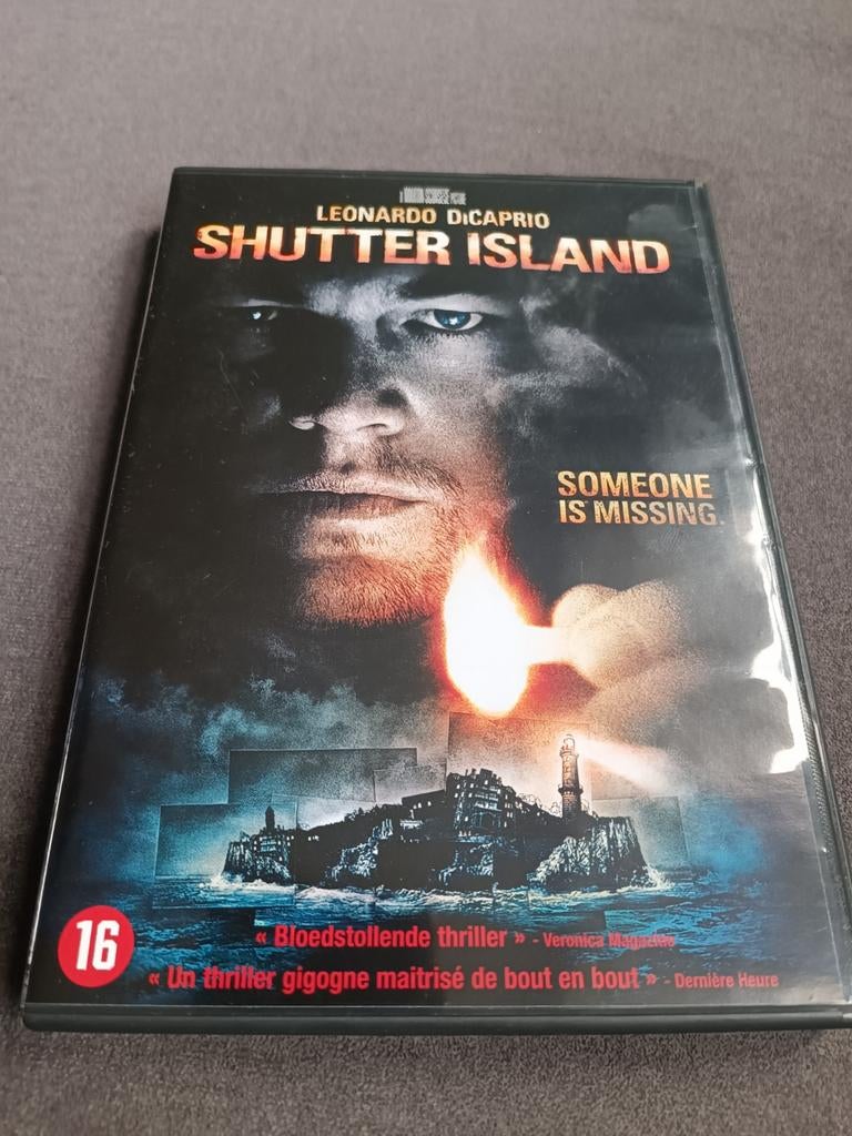 Shutter island - dvd, Alle leeftijden, Ophalen of Verzenden, Zo goed als nieuw