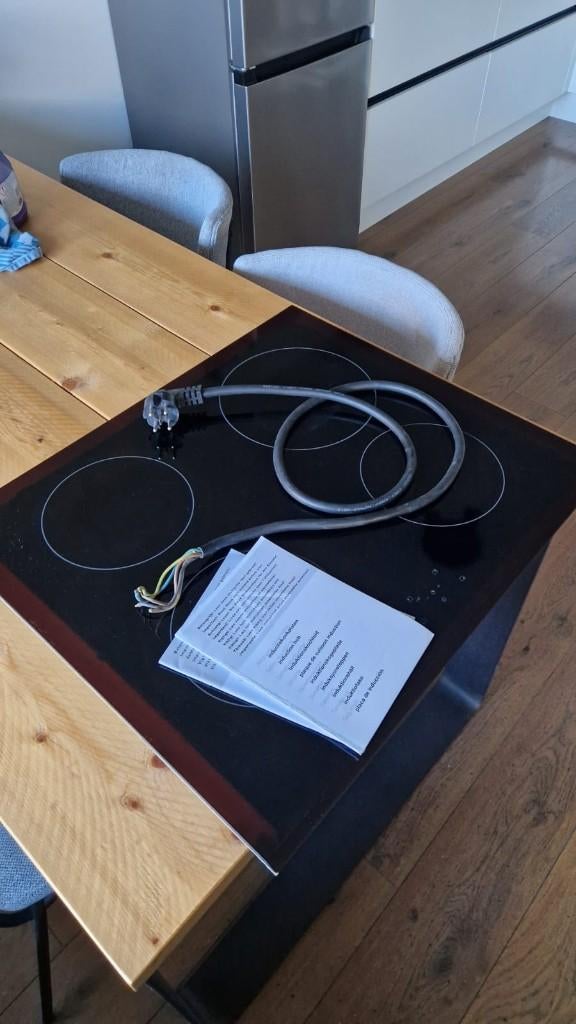 Pelgrim induction hob, Ophalen, Gebruikt, 4 kookzones, Inbouw