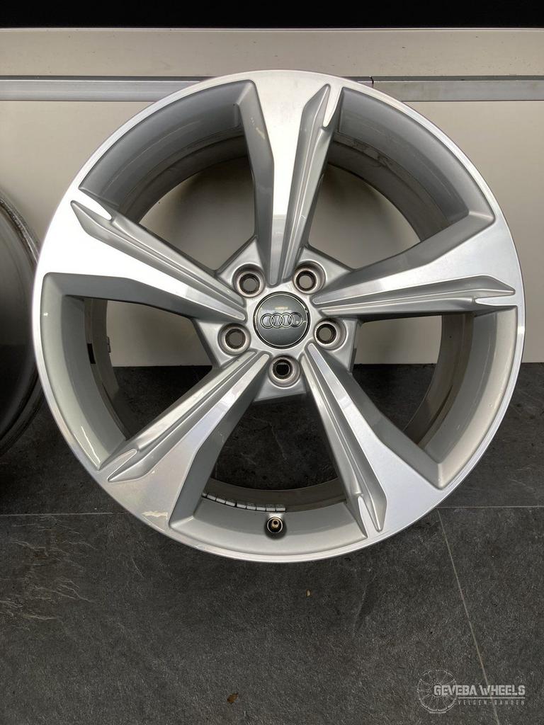 19” originele Audi Q5 velgen 5x112 8J 80A601025E, Auto-onderdelen, Banden en Velgen, 19 inch, Gebruikt, Velg(en), -