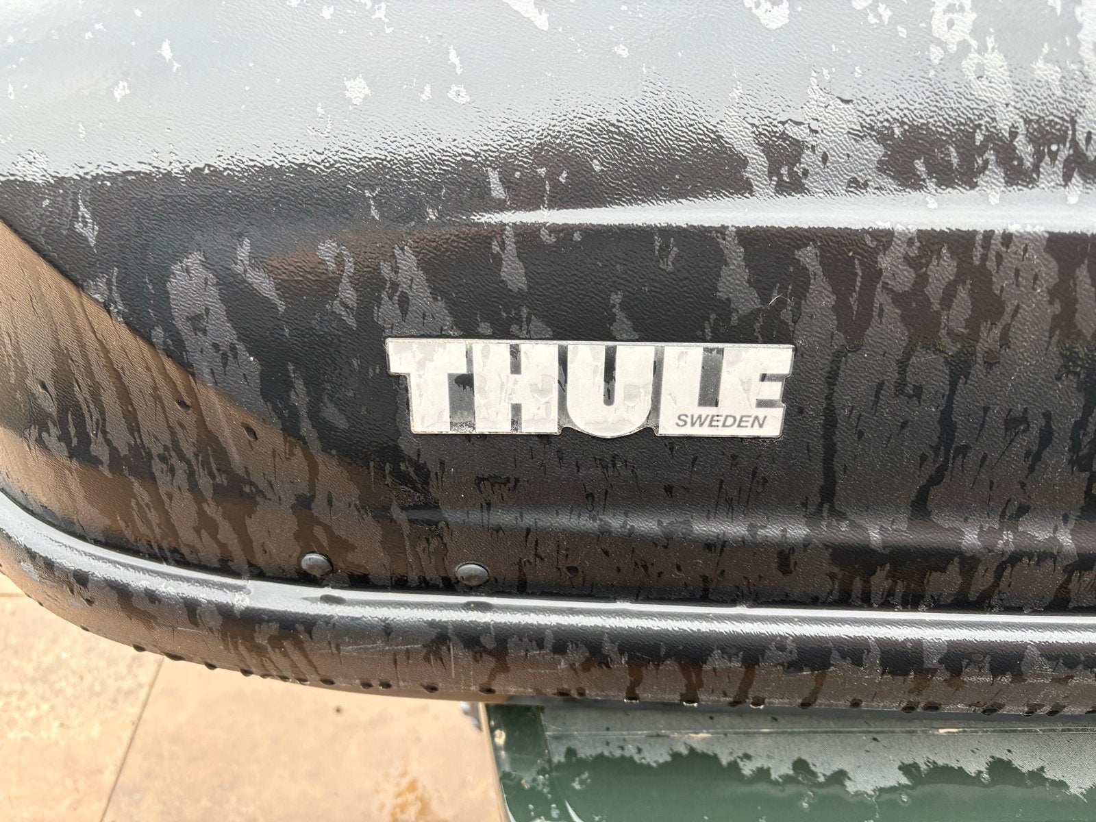 Thule dakkoffer 780 (180x60) compleet met klemmen en sleutel, Ophalen, Gebruikt