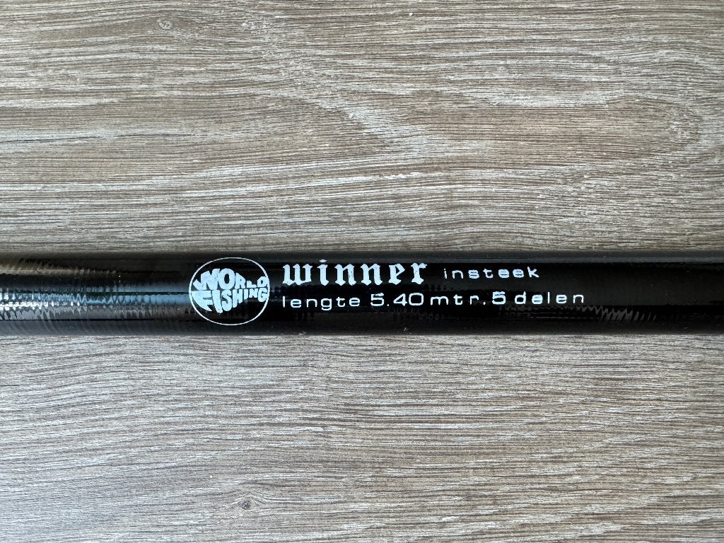 Winner hengel (5,4m), Ophalen, Gebruikt, Werphengel