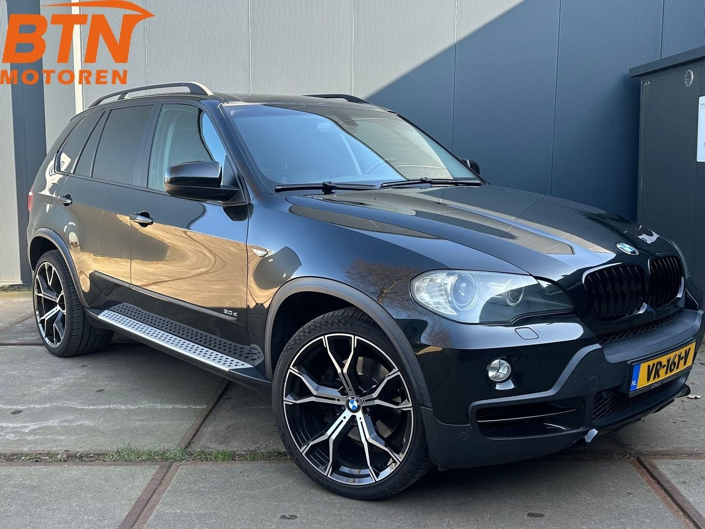 BMW X5 30d X Drive (bj 2008) Grijs kenteken Youngtimer, Auto's, Gebruikt, Zwart, 2993 cc, Zwart