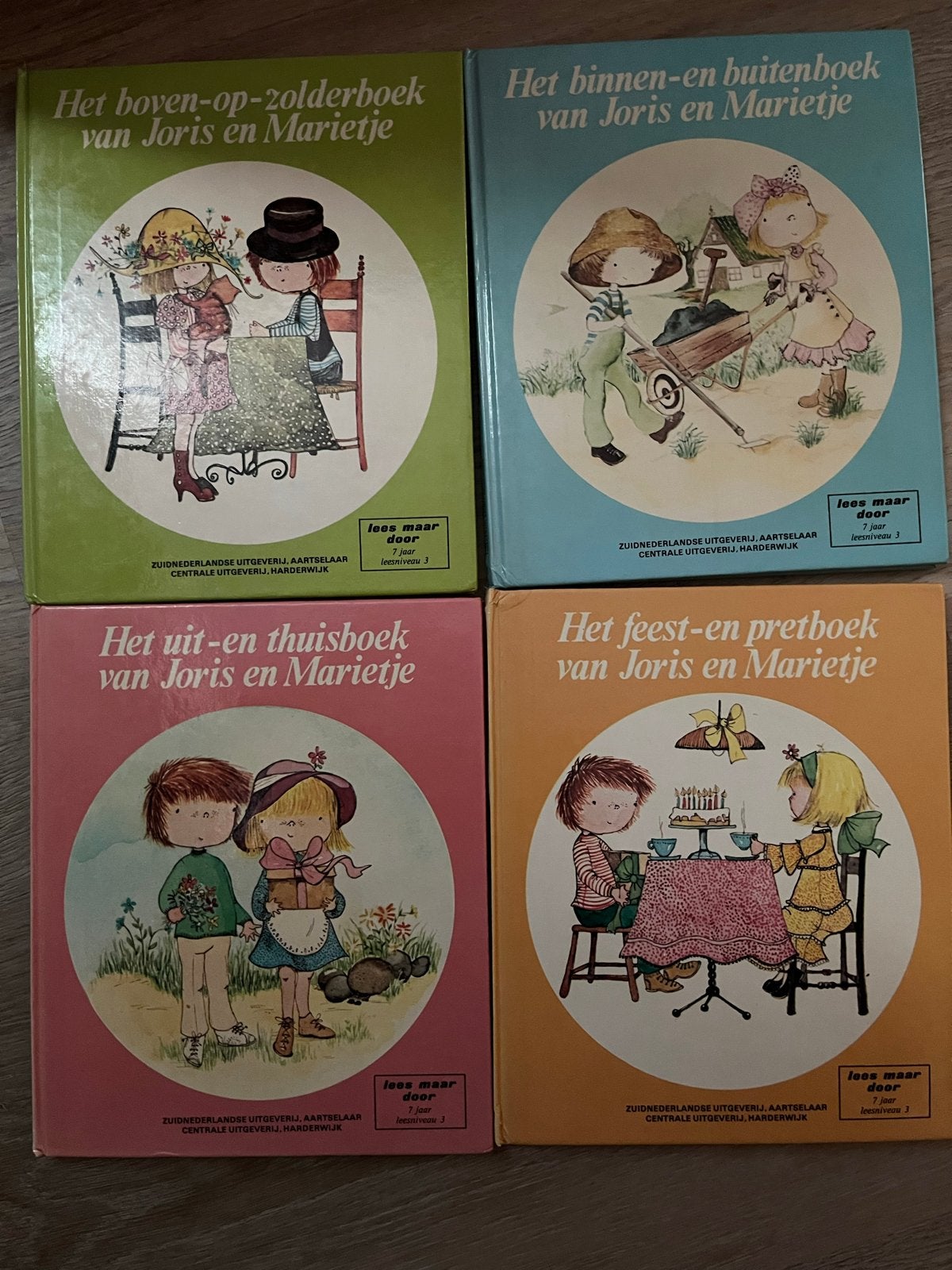 Joris en Marietje boeken set - 4 delen, Ophalen of Verzenden, Gelezen, 3 tot 4 jaar