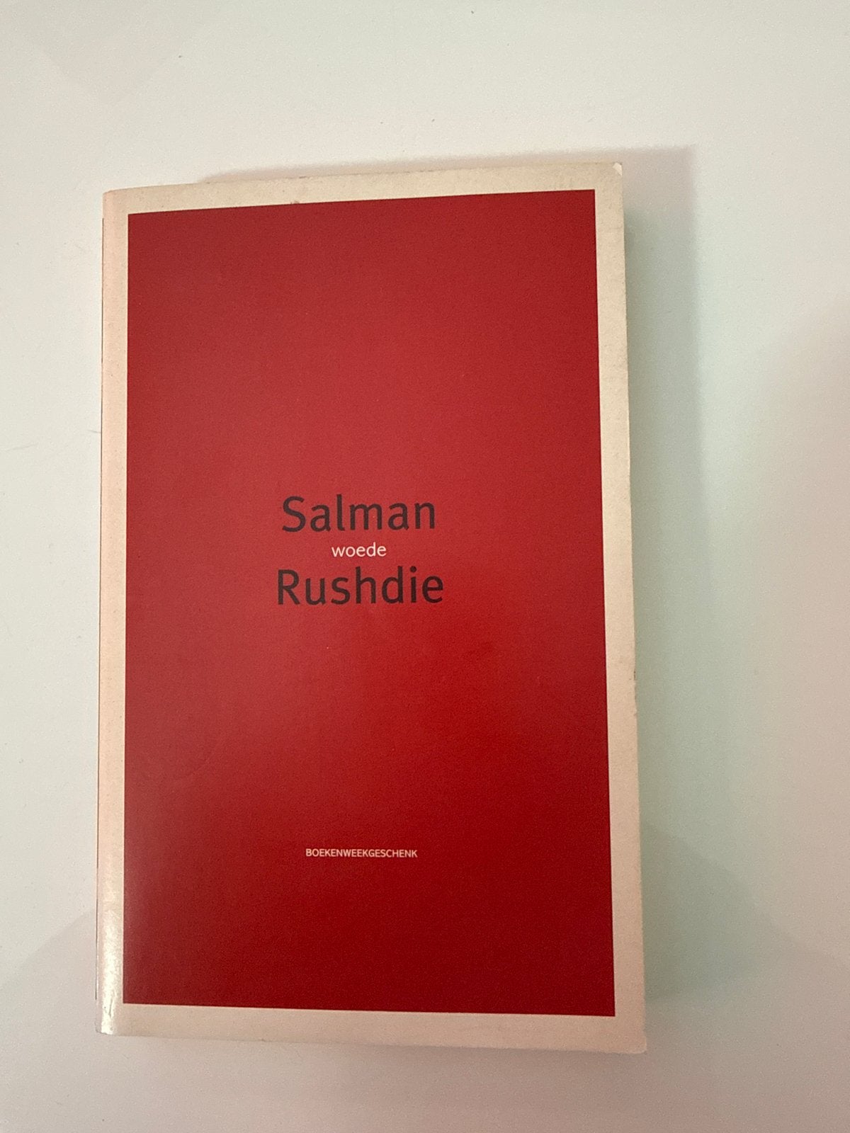 Salman Rushdie - Boekenweekgeschenk, Boeken, Ophalen of Verzenden, Zo goed als nieuw