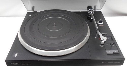 Philips draaitafel 22AF677 zwart,echt als nieuw!!, Ophalen of Verzenden, Zo goed als nieuw, Platenspeler, Overige merken