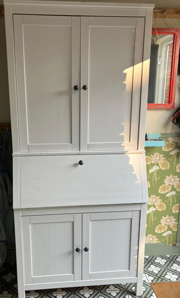 Ikea hemnes buro / secretaire, Ophalen, Gebruikt