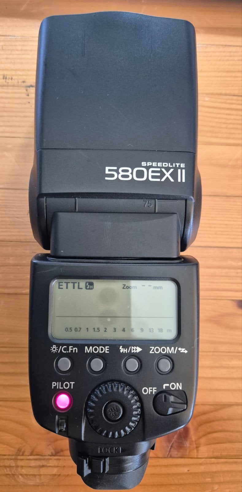 Canon Speedlite 580EX II Externe Flitser, TTL, Canon, Canon, Externe flitser