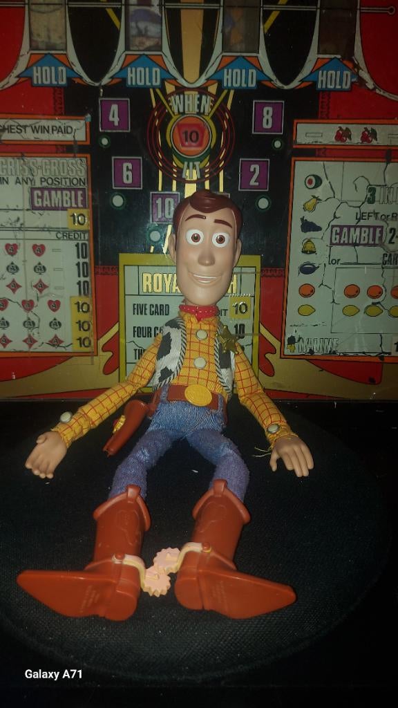 Woody pop, Ophalen of Verzenden, Overige figuren, Zo goed als nieuw, Beeldje of Figuurtje