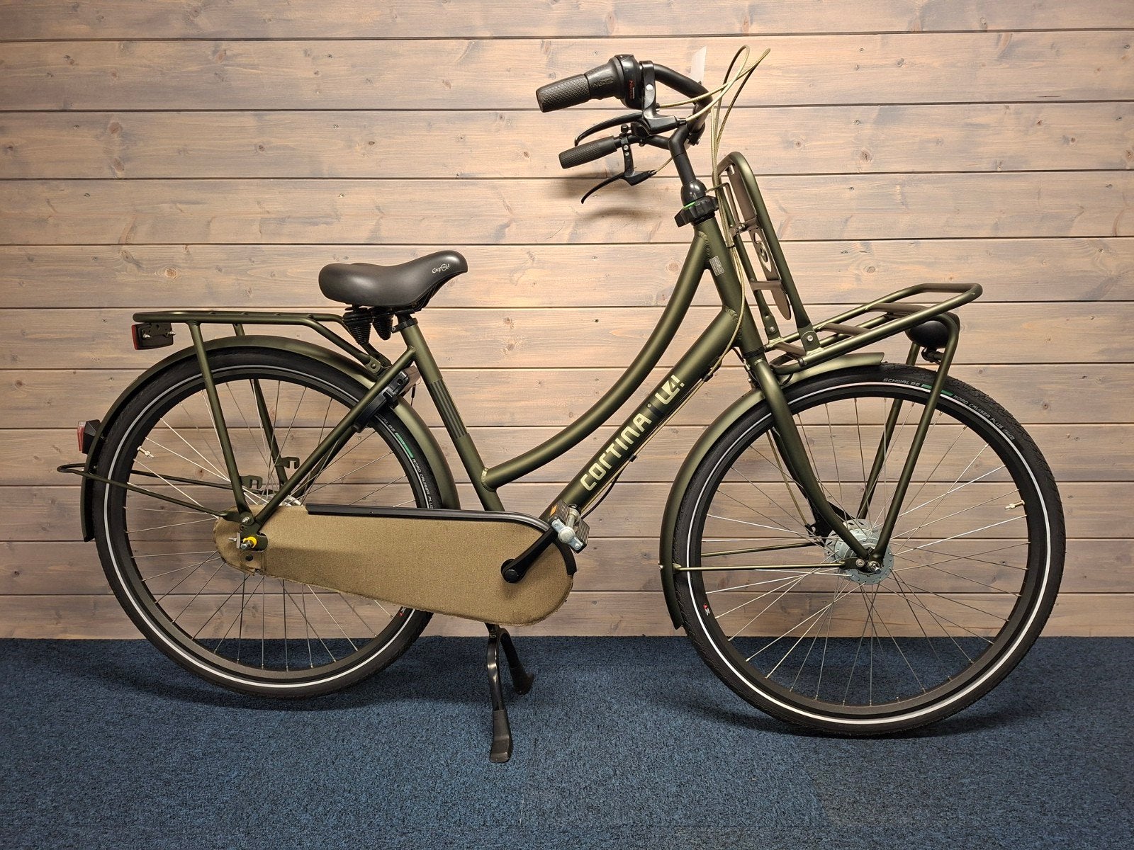 Cortina U4 transportfiets dames 50cm met 7 versnellingen, Ophalen, Gebruikt, Trommelrem, Overige merken