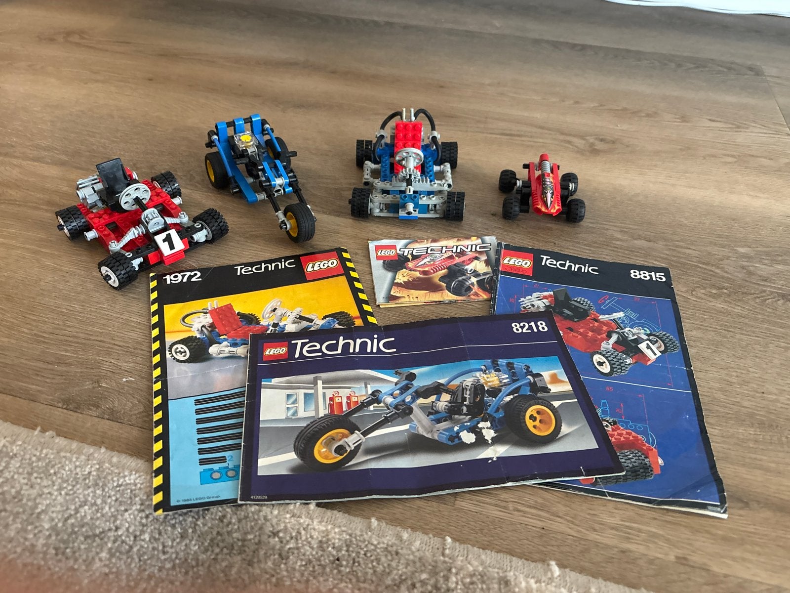Lego Technic voertuigen met instructieboekjes, Ophalen, Gebruikt, Overige merken