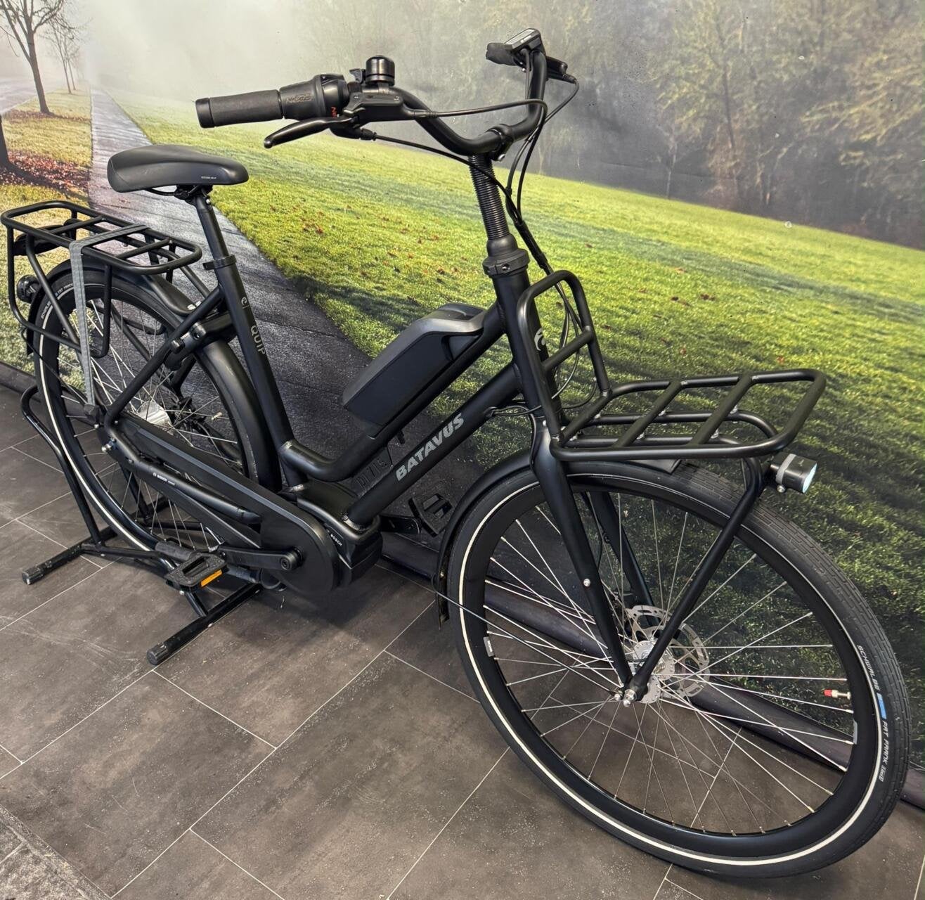 Batavus Quip E-Go Extra Cargo - Bosch Middenmotor - 500Wh, Batavus, Zo goed als nieuw, Info@accell-group.com, Industrieweg 4, 8444 AR Heerenveen, Nederland