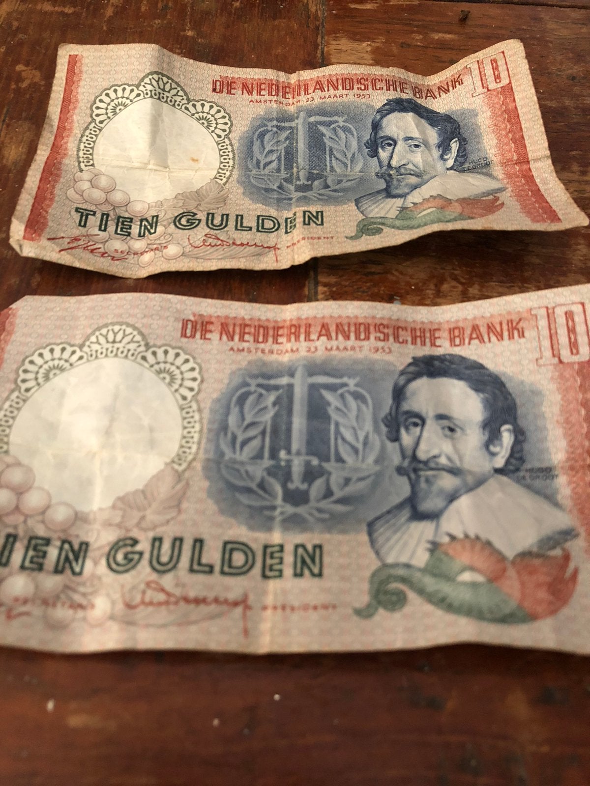 10 gulden biljet 1953, Postzegels en Munten, Munten en Bankbiljetten | Verzamelingen, Ophalen of Verzenden, Nederland, Bankbiljetten