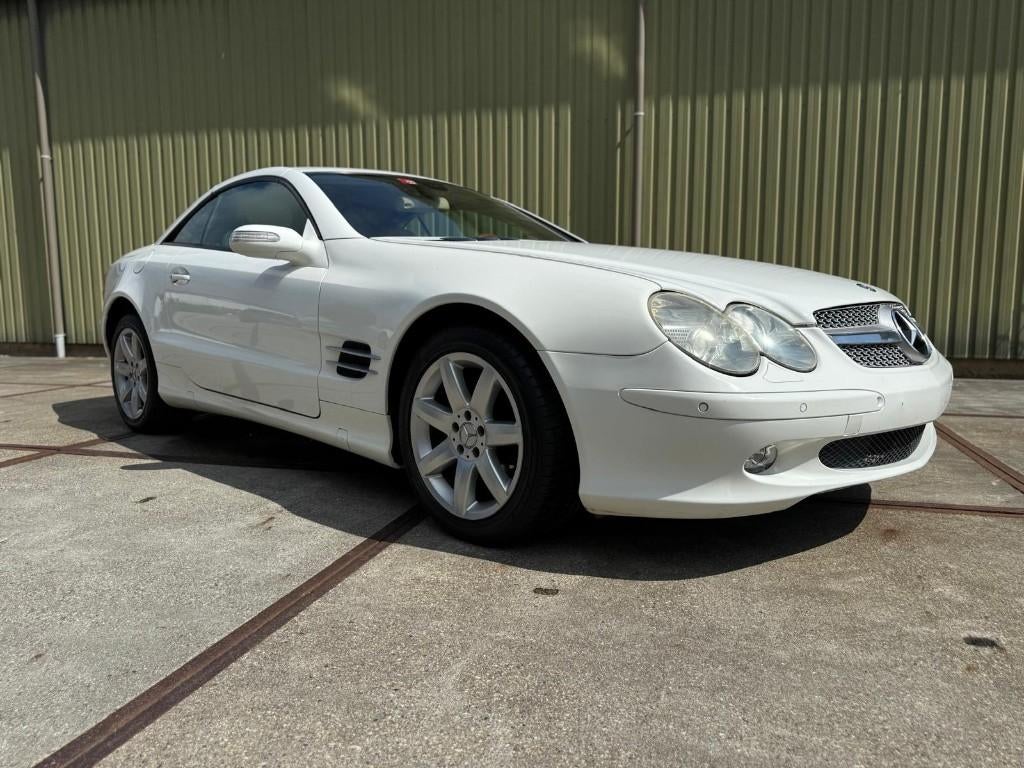 Mercedes SL 350 cabrio hard top, Auto's, Mercedes-Benz, Automaat, Euro 5, Achterwielaandrijving, Beige