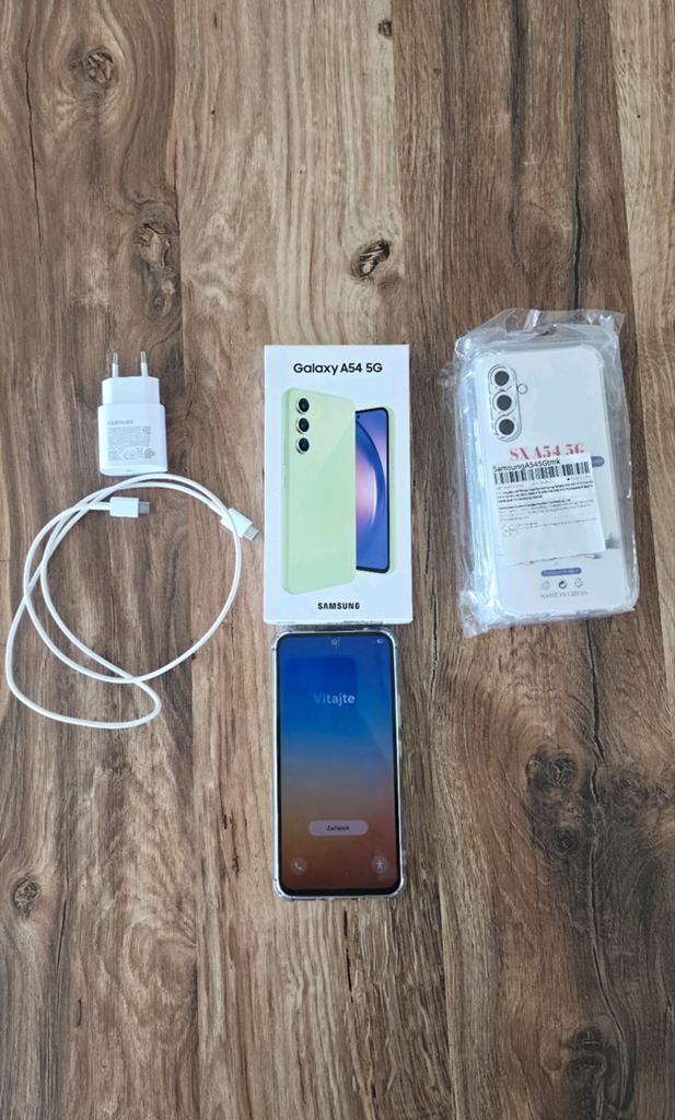 Samsung Galaxy A54 5G, 128GB opslag Groen aangeboden, Gebruikt, Overige kleuren, Ophalen of Verzenden, Zonder simlock