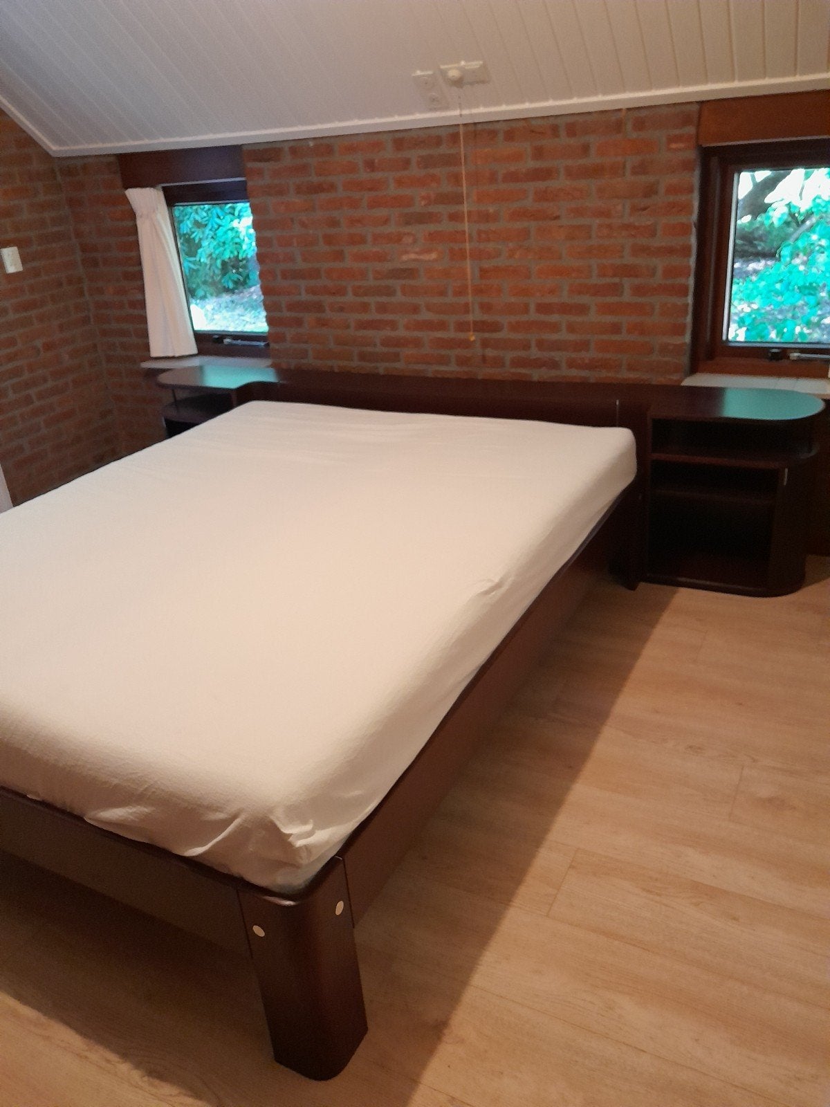 Twee persoons bed Auping Auronde  160 x 200, Ophalen, Gebruikt, Tweepersoons