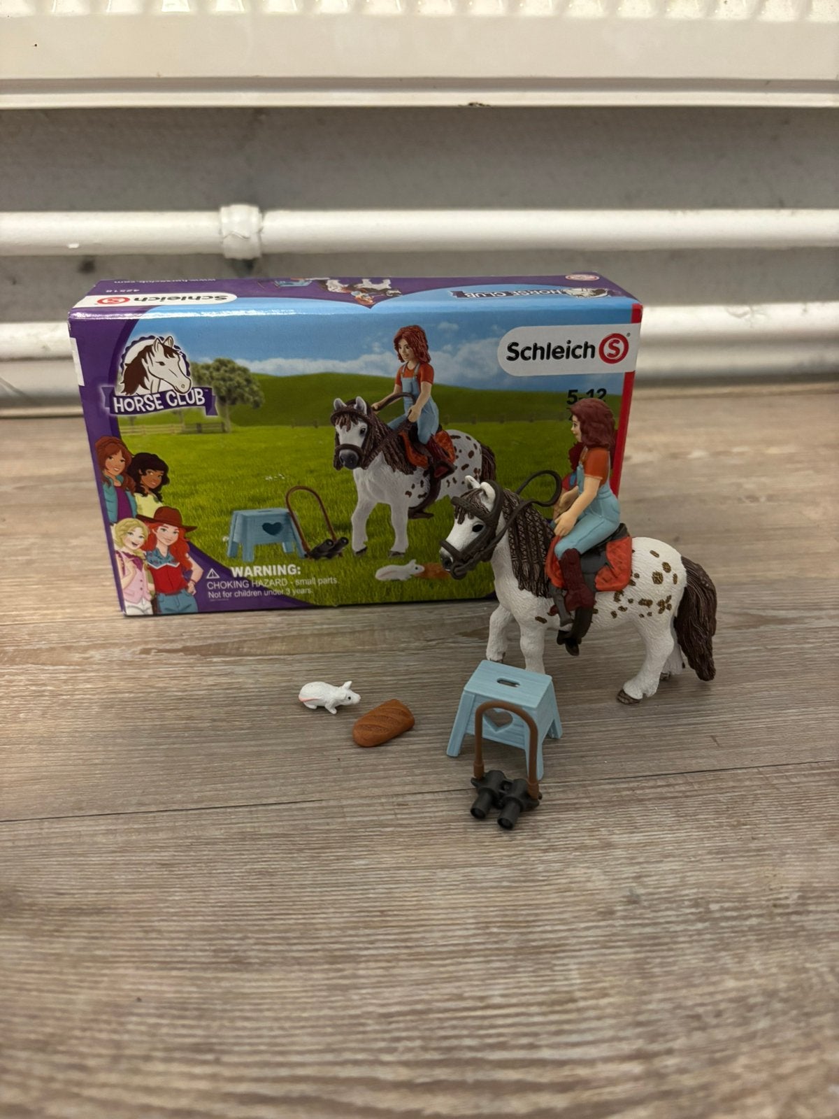 Schleich paard met ruiter en accessoires, Ophalen of Verzenden, Nieuw, Jongen of Meisje