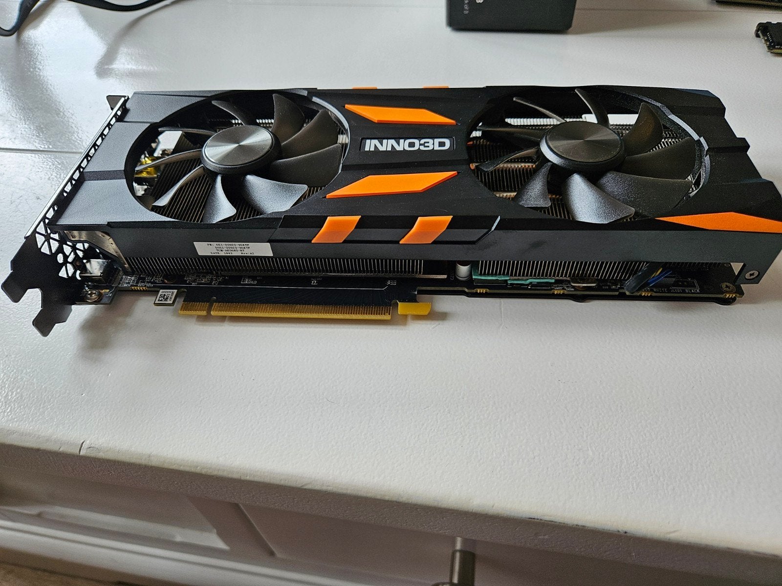 INNO3D RTX2070 OC 8GB Videokaart, Computers en Software, Videokaarten, Ophalen, PCI-Express 3, Gebruikt, GDDR6