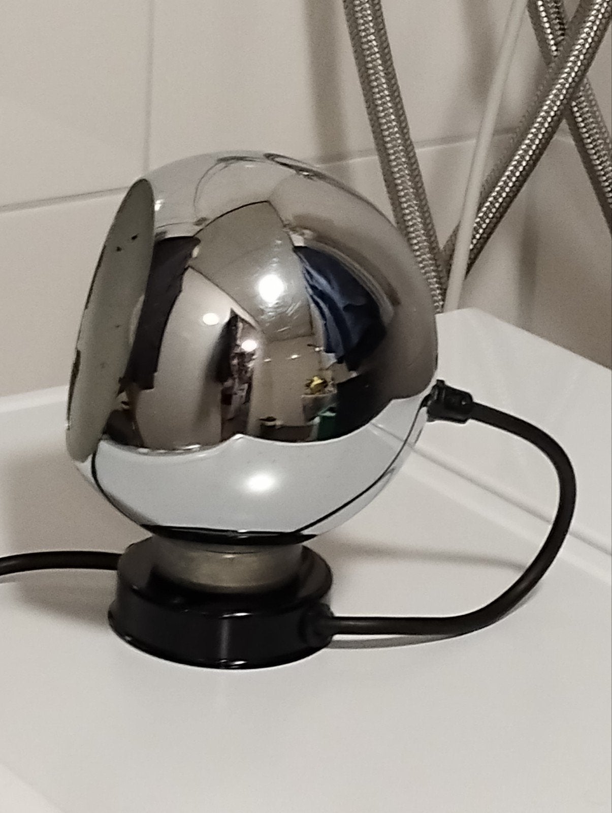 Vintage 60's Goffredo Reggiani space age magnetic wall light, Ophalen of Verzenden