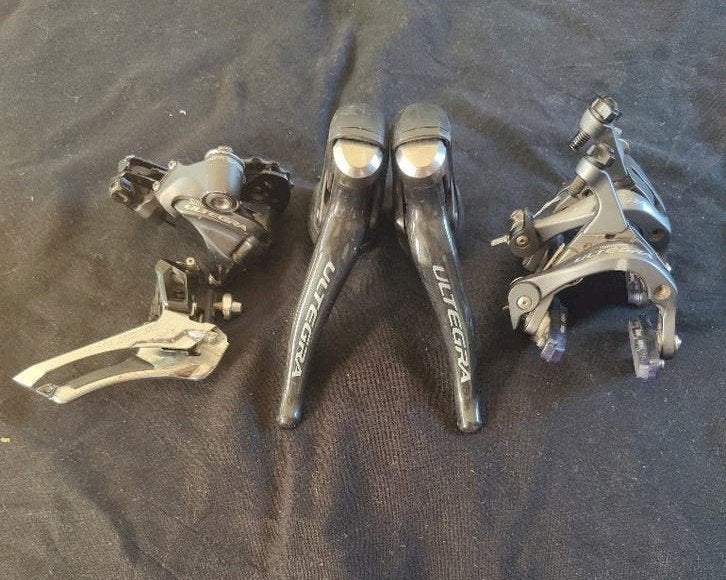 Shimano Ultegra 6800 Groepset, Fietsen en Brommers, Fietsonderdelen, Gebruikt, Overige typen, Shimano Ultegra, Ophalen of Verzenden
