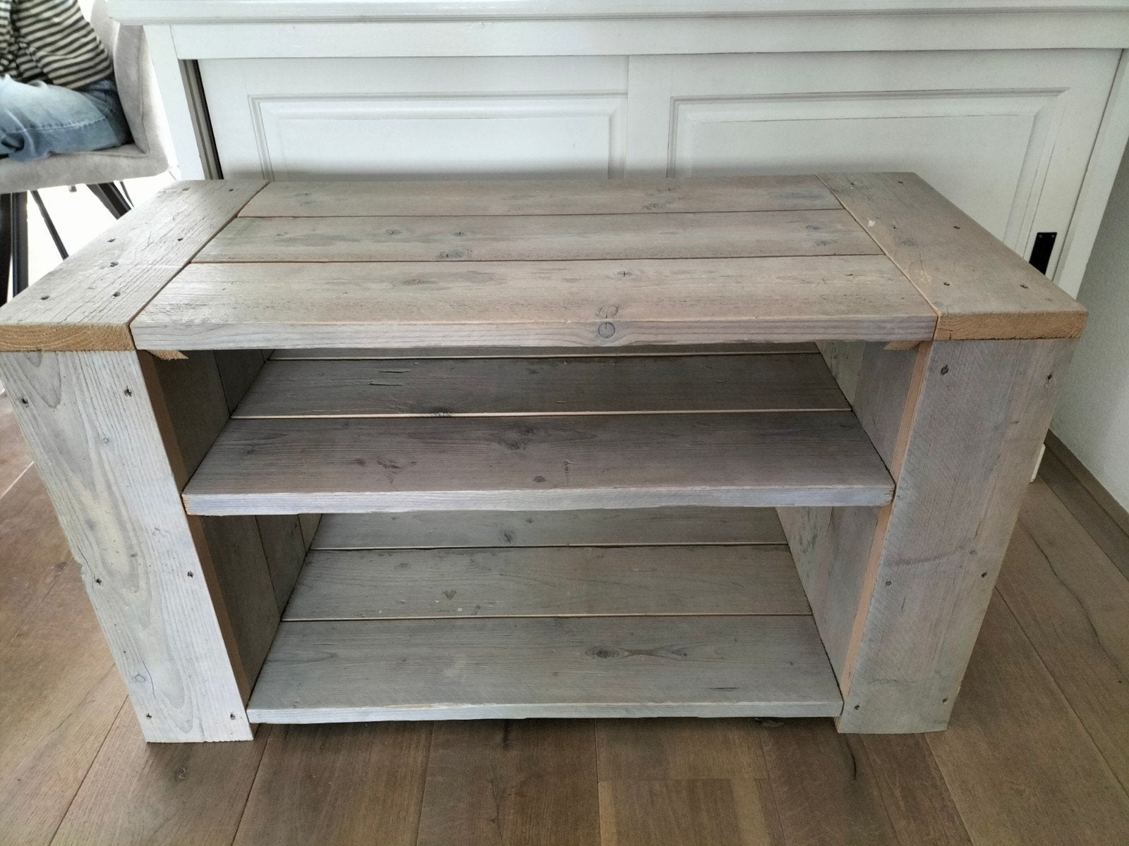 Salontafel en tv meubel steigerhout, Ophalen